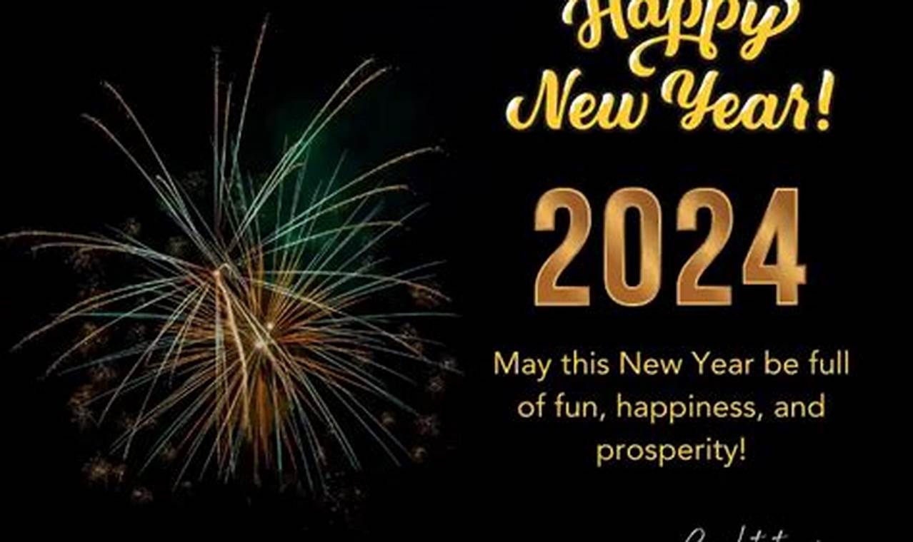 Happy New Year 2024 Wishes Official
