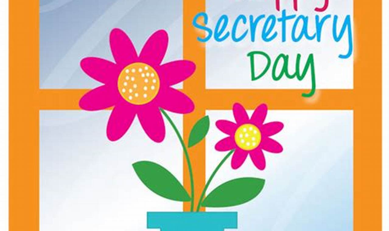 Happy Secretary Day 2024