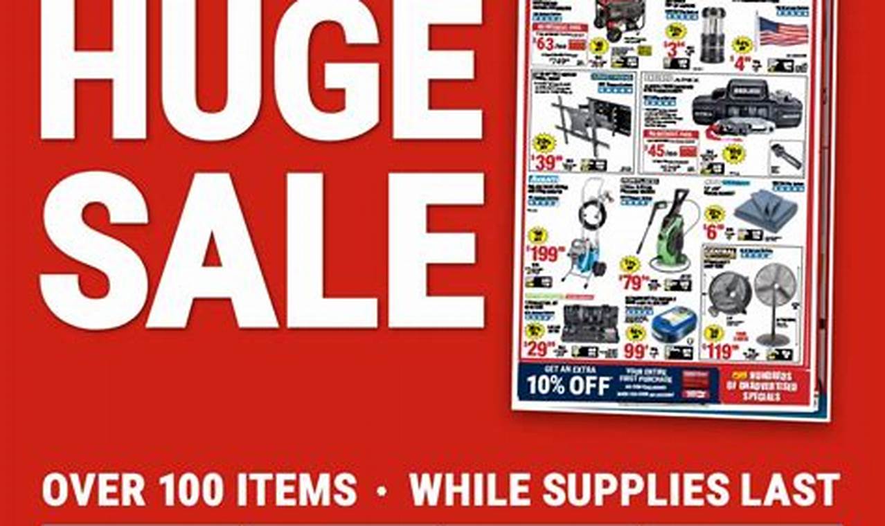 Harbor Freight 2024 Labor Day Sale