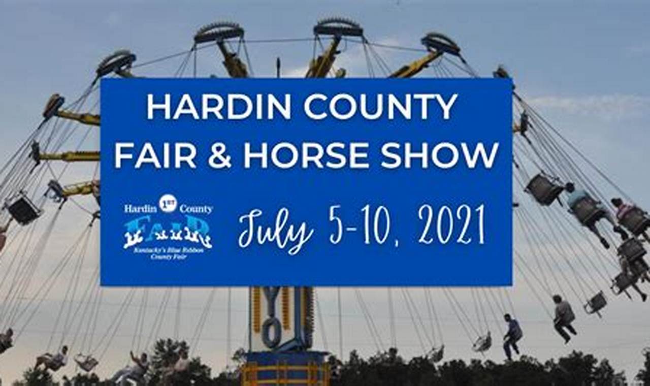 Hardin County Fair 2024 Events