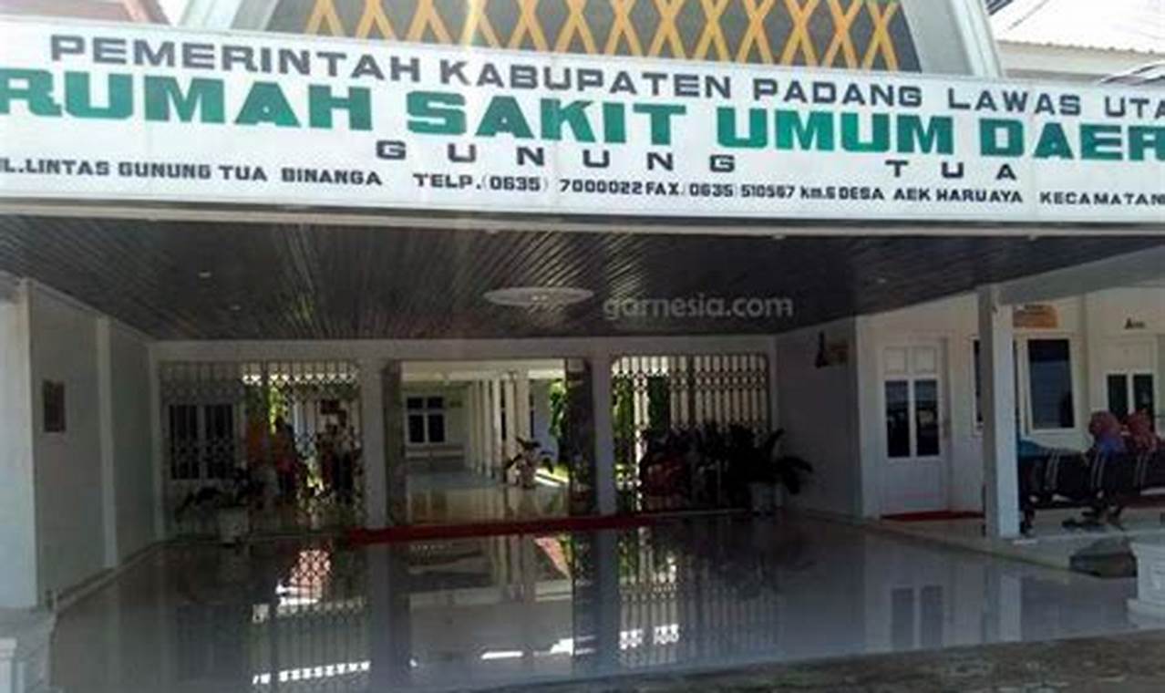 Harga Kamar RS Umum Daerah Gunung Tua Sumatera Utara
