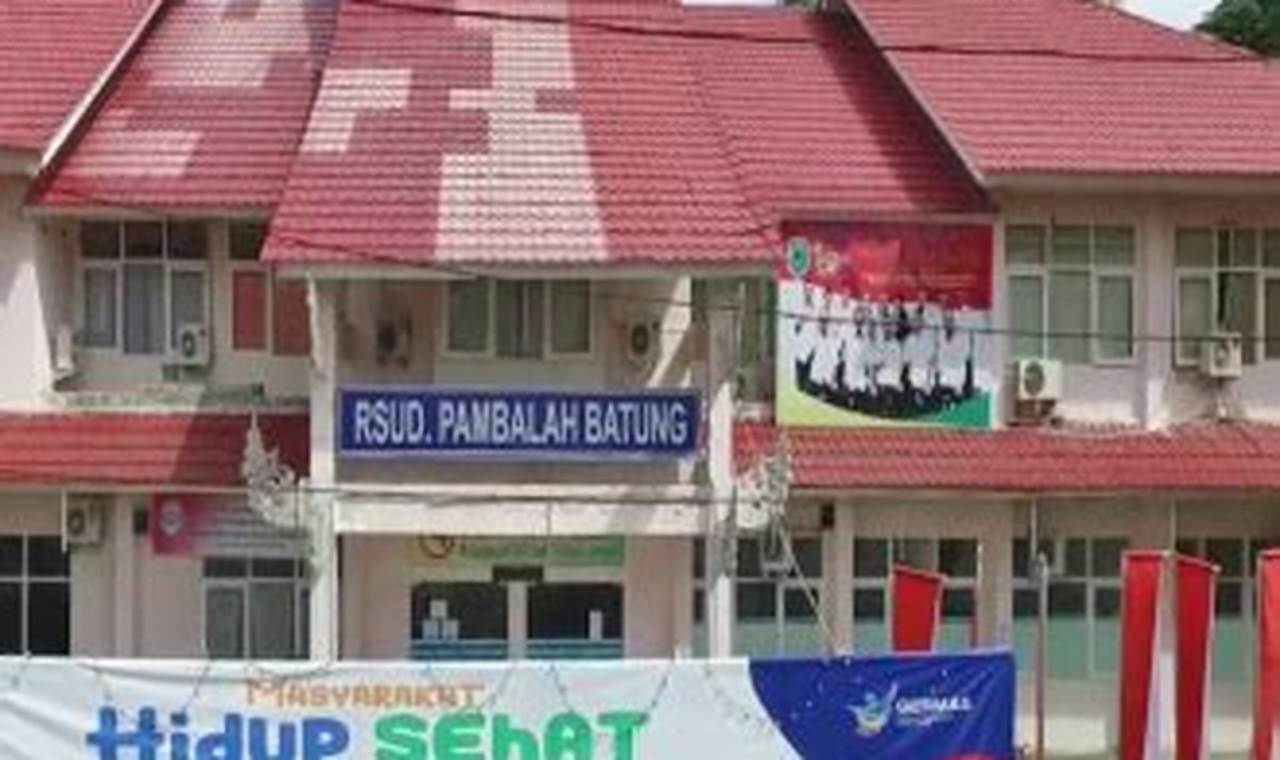 Harga Kamar RS Umum Daerah Pambalah Batung Kalimantan Selatan