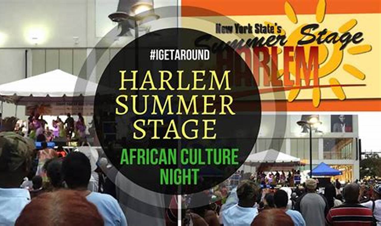 Harlem Summer Stage 2024