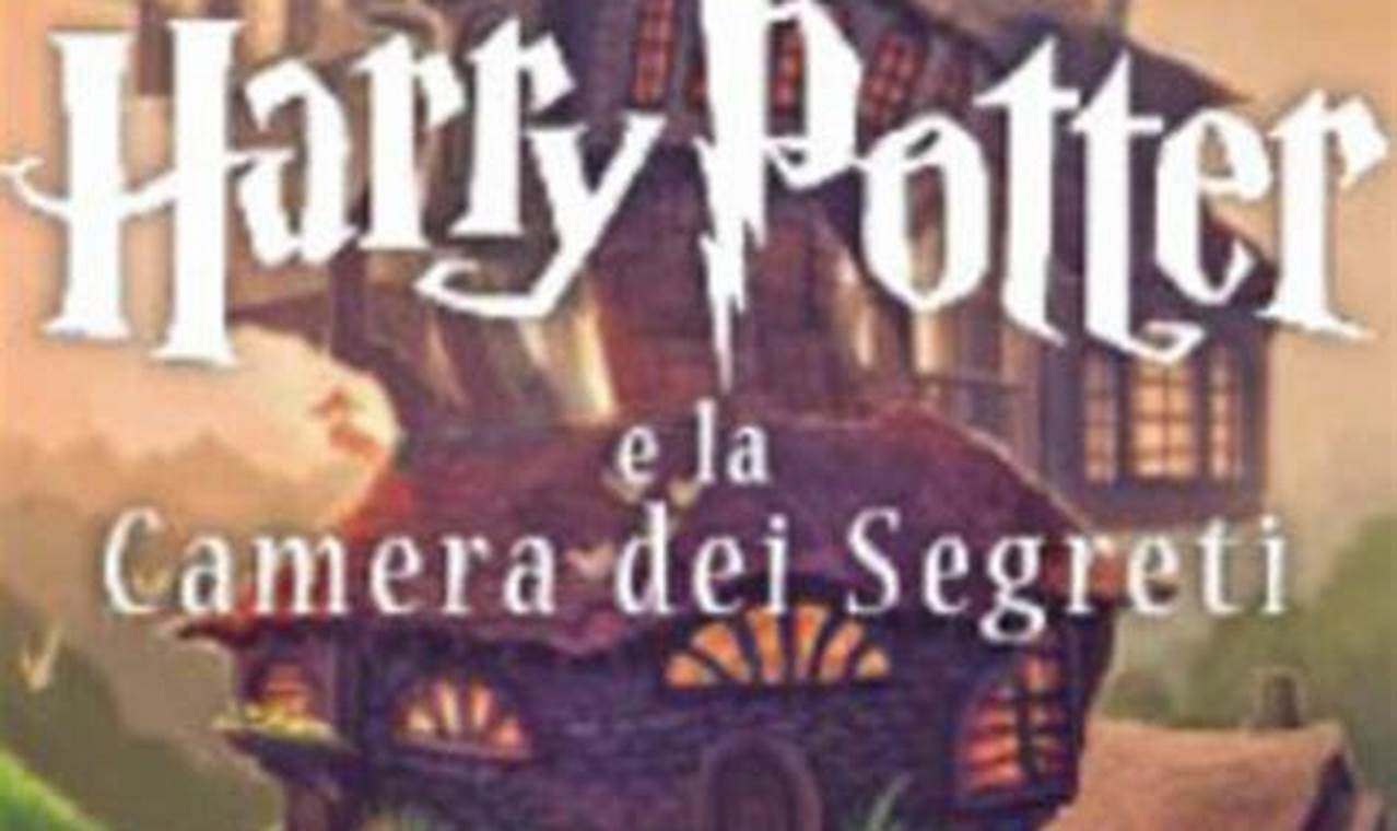 Harry Potter E La Camera Dei Segreti Libro Edizione Castello