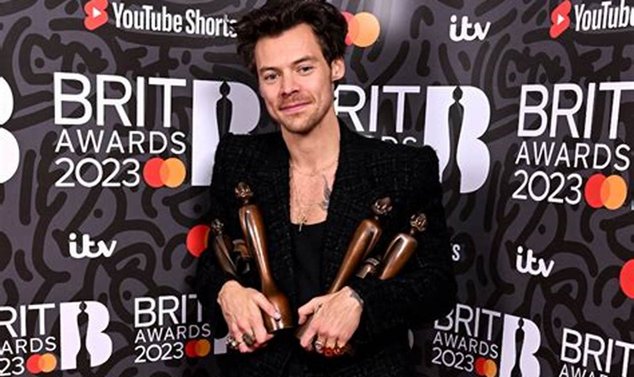 Harry Styles Brit Awards 2024