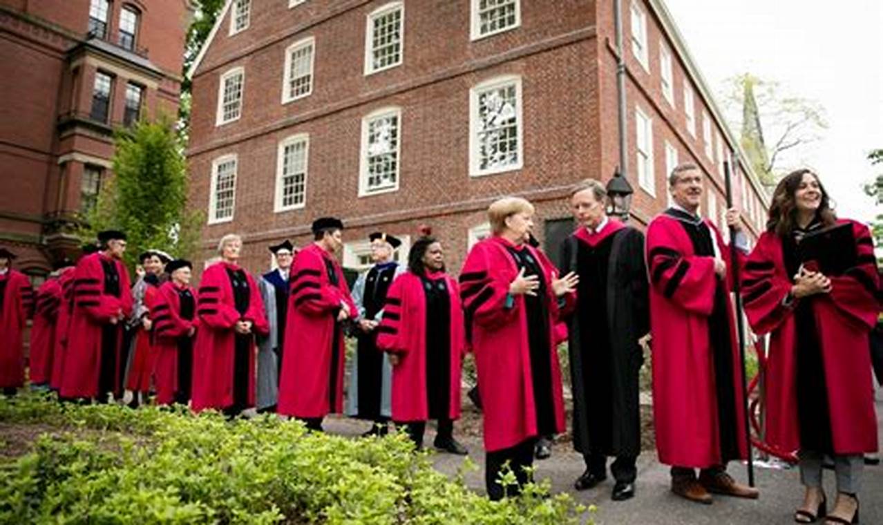 Harvard Business School Commencement 2024