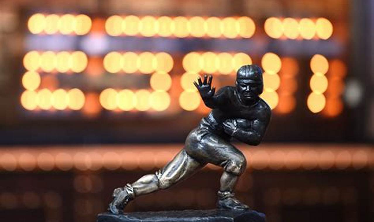 Heisman Trophy Leaders 2024