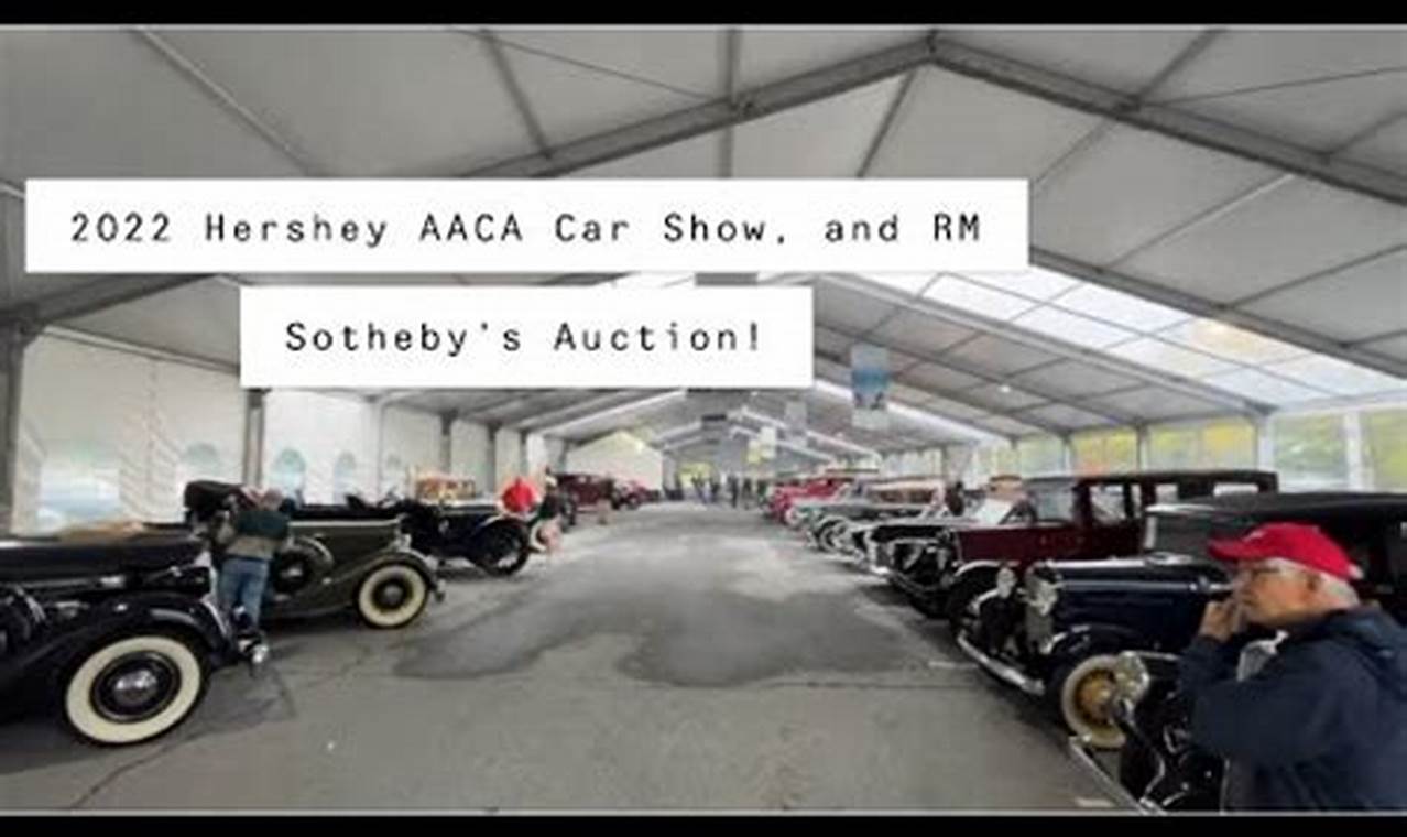Hershey Car Auction 2024
