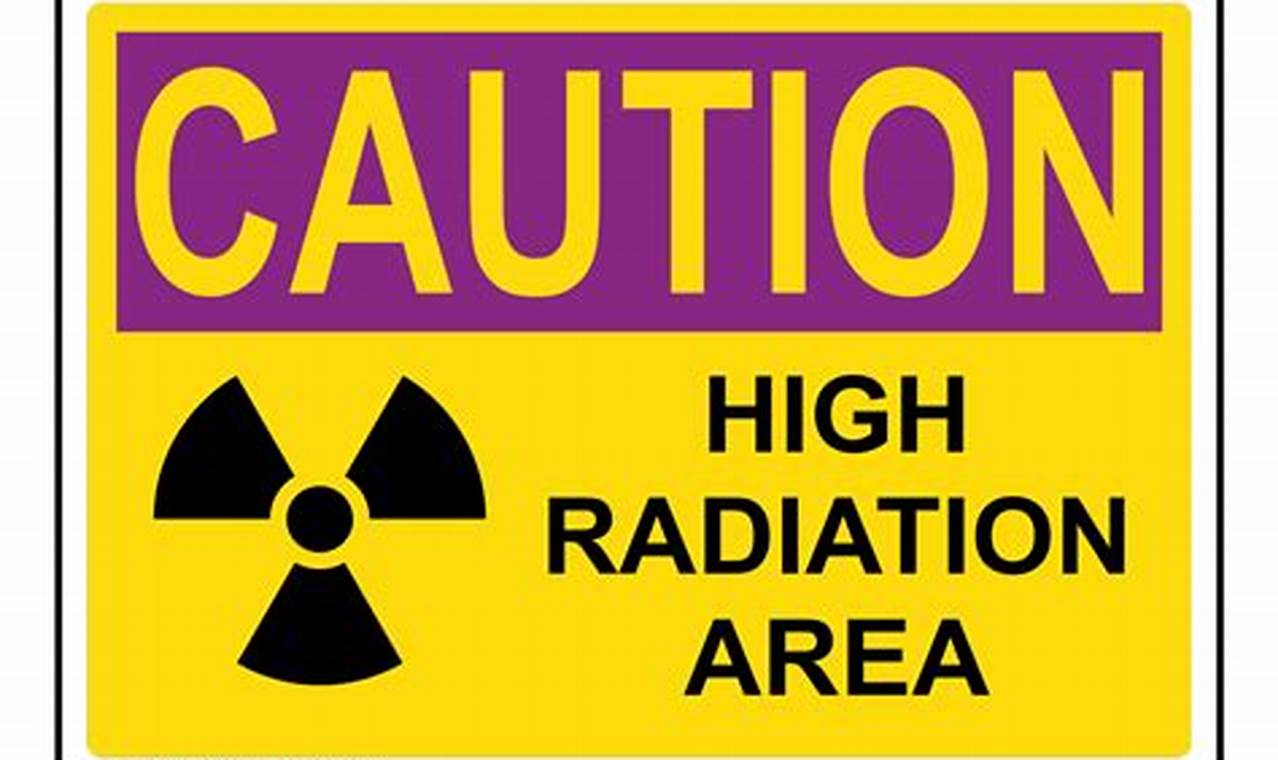 High Radiation Sign In