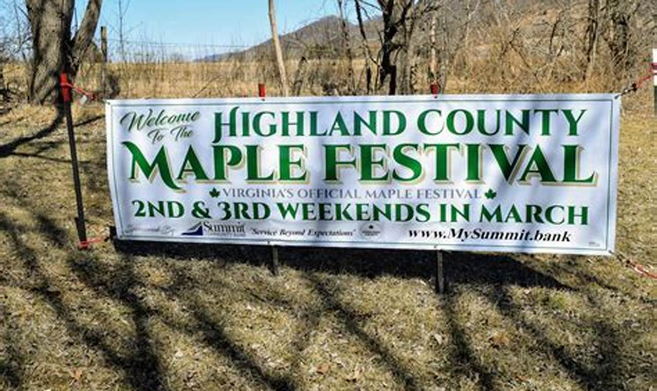 Highland Co Maple Festival