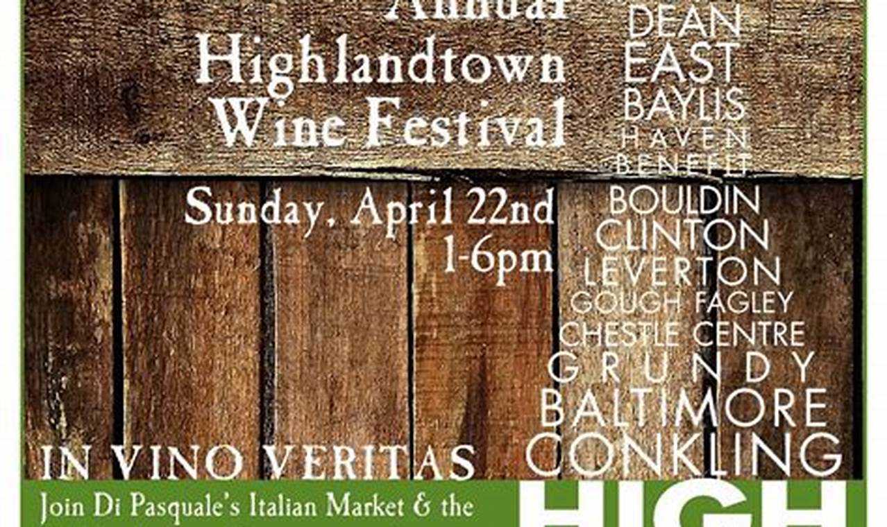 Highlandtown Wine Festival 2024
