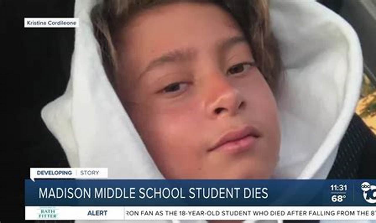 Holbein Middle School Student Death 2024
