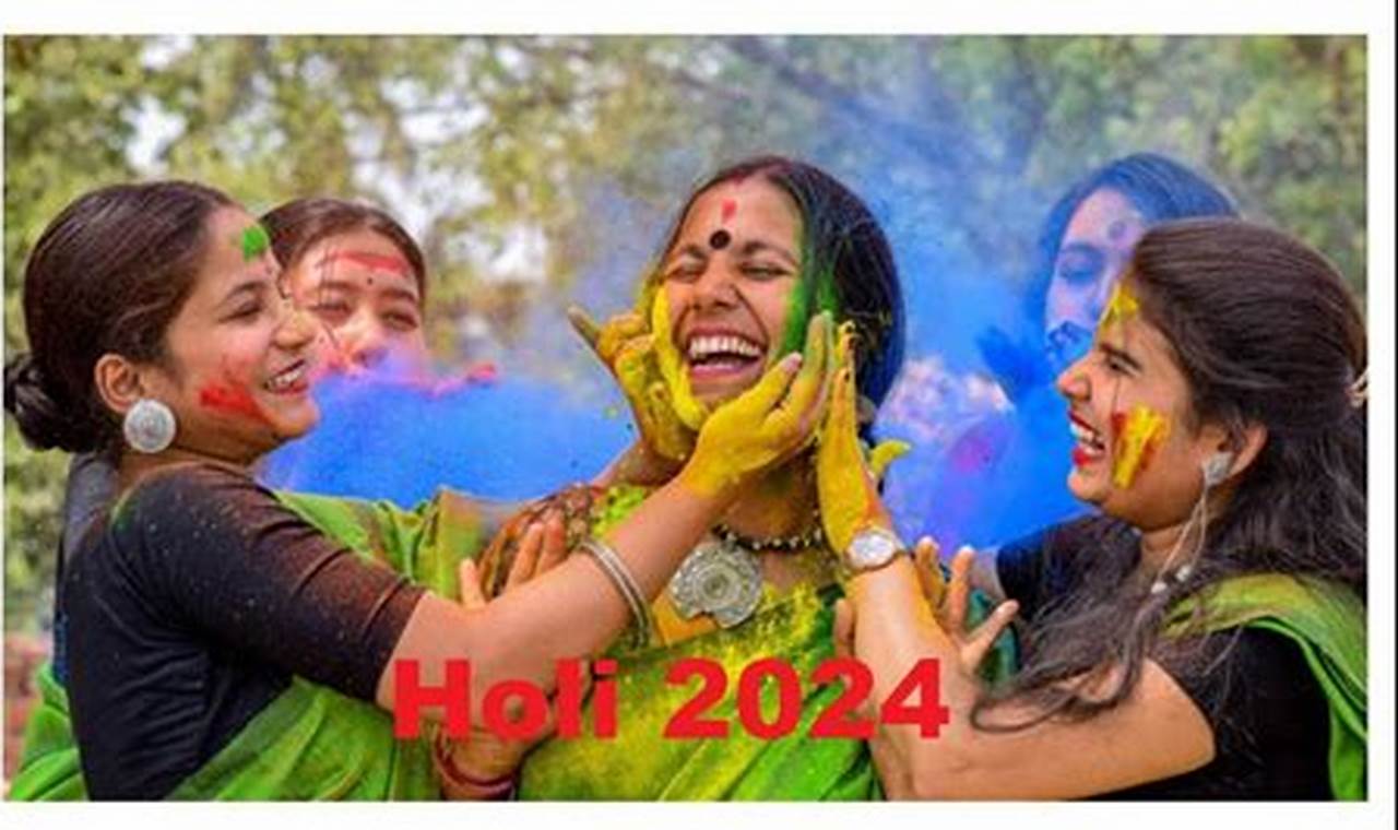 Holi 2024 Date Delhi High