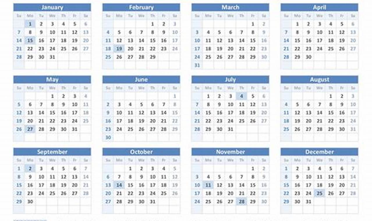 Holidays That Fall On Monday 2024