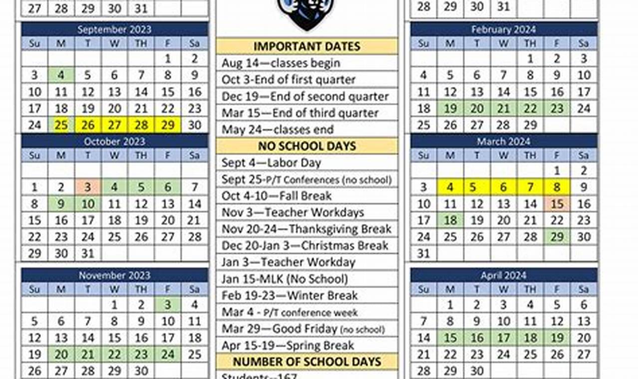 Holy Redeemer School Calendar 2024-2024