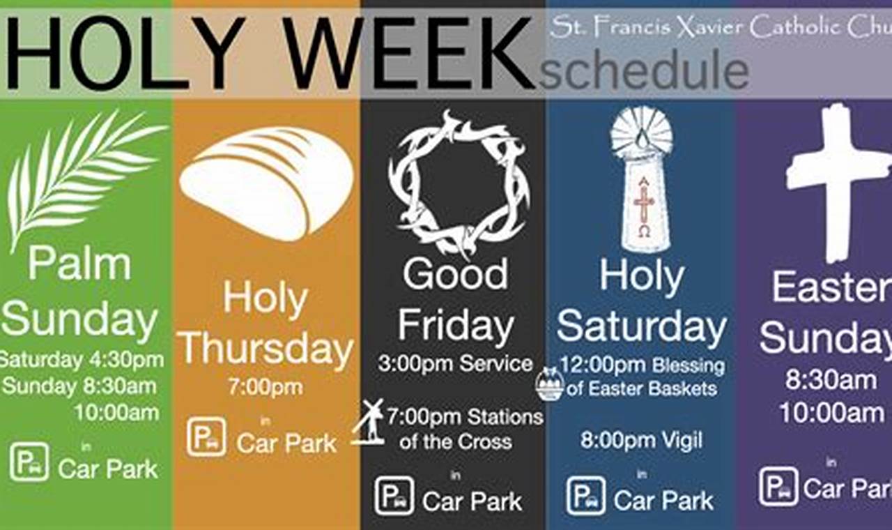 Holy Week 2024 Celebrations In America