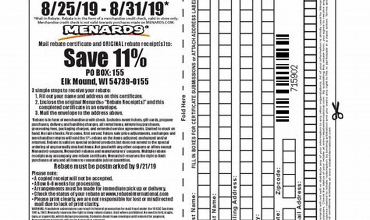 Home Depot 11 Rebate Dates 2024