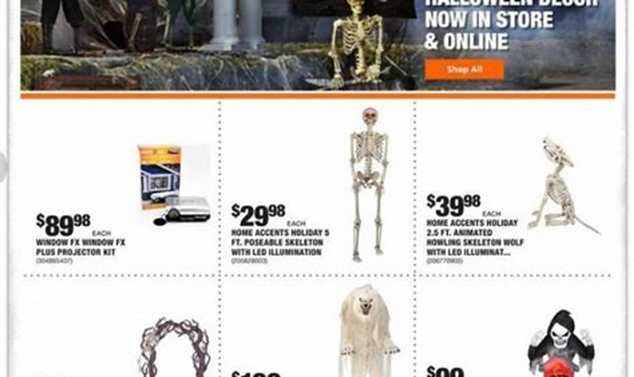 Home Depot Halloween 2024 Coupons