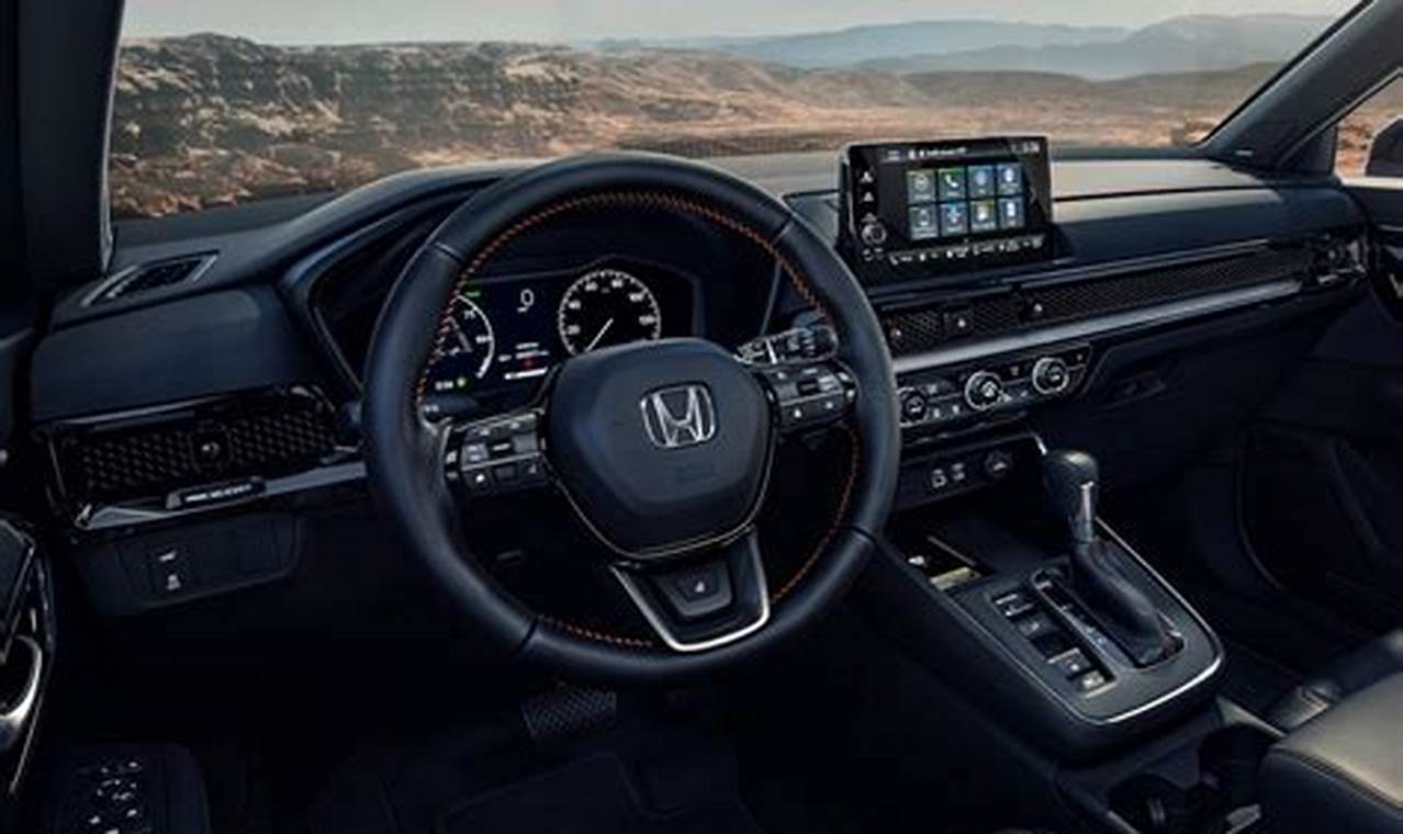 Honda Crv 2024 Interior