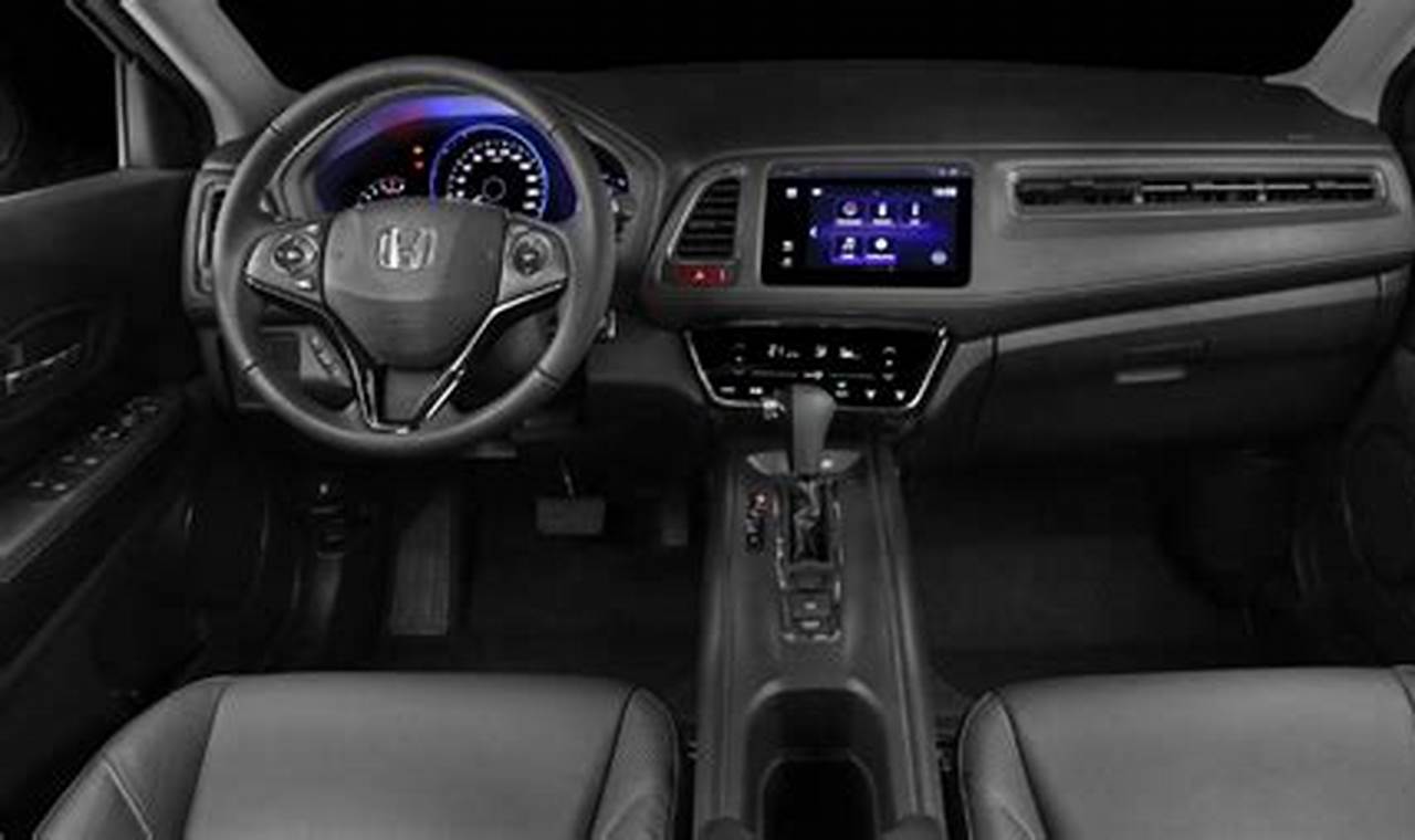Honda Hrv Interior 2024 Images