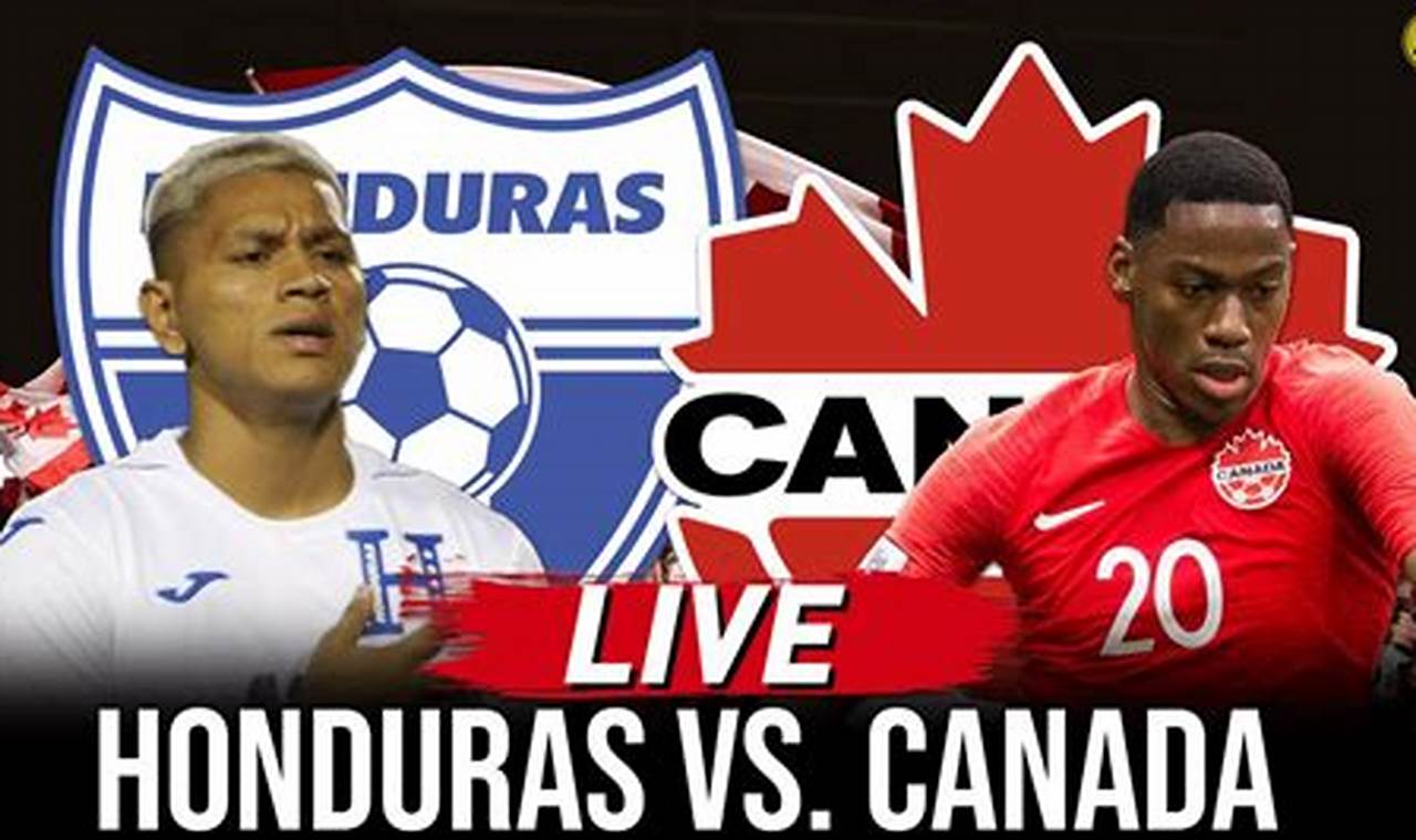 Honduras Vs Canada 2024 Score