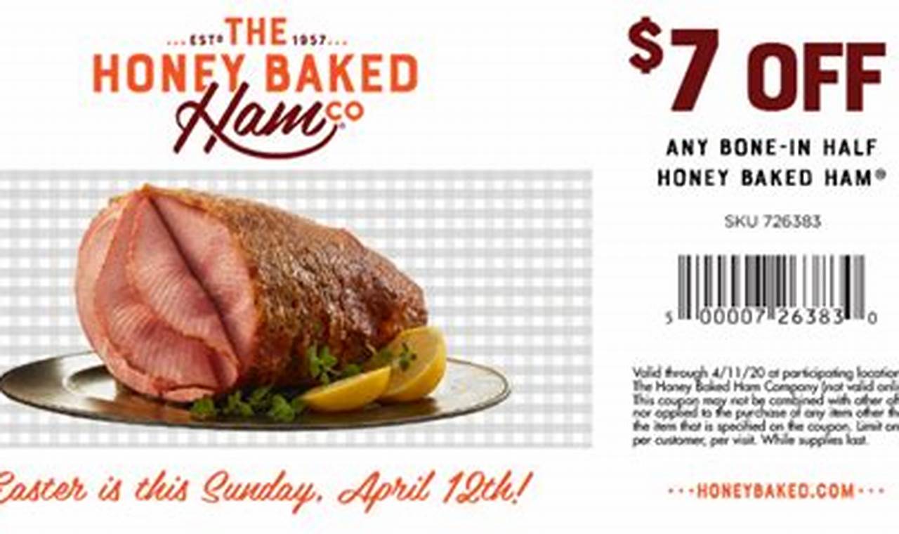 Honey Baked Ham Coupons 2024 Online