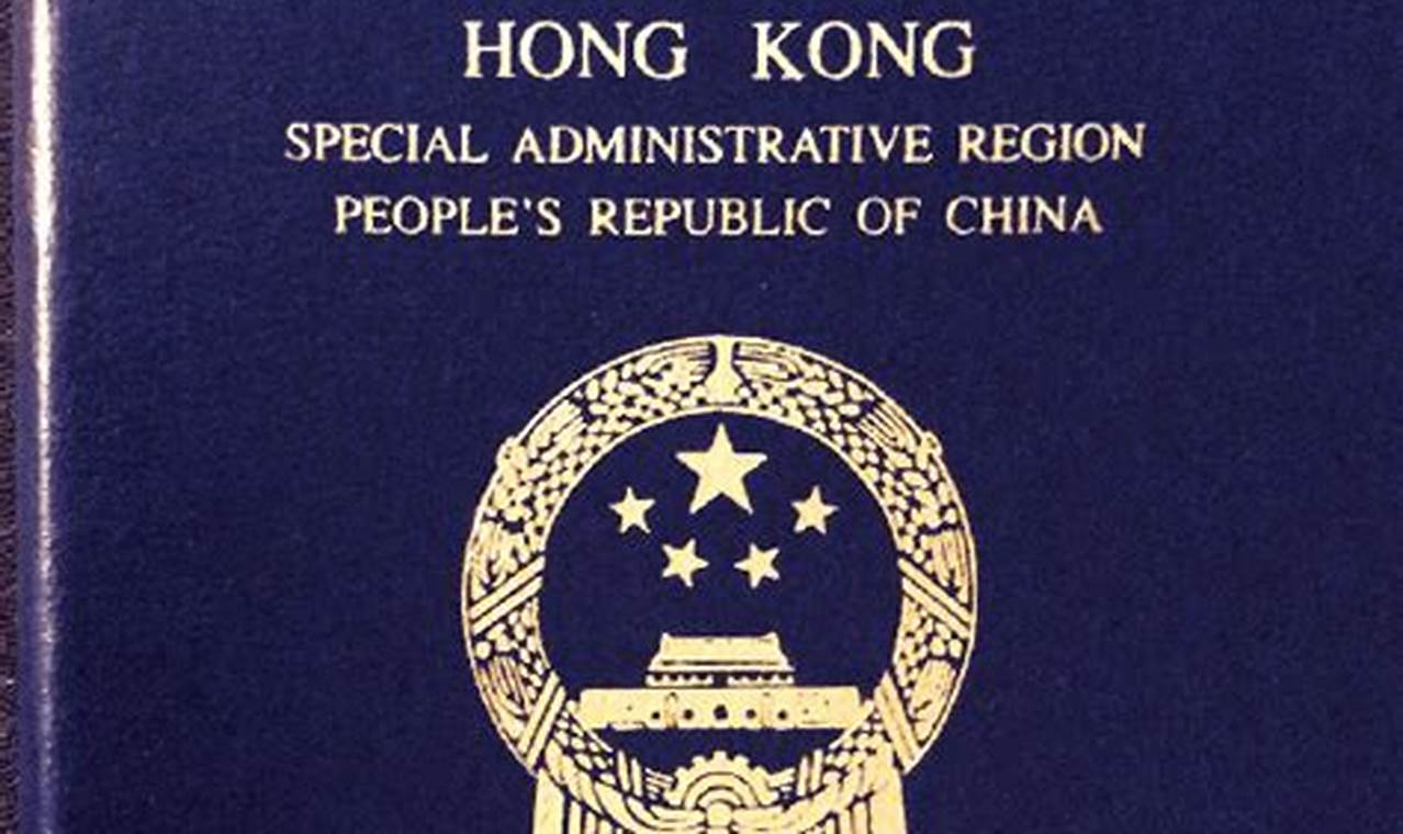 Hong Kong Passport Ranking 2024