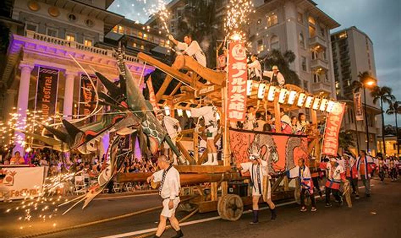 Honolulu Festival 2024 Parade