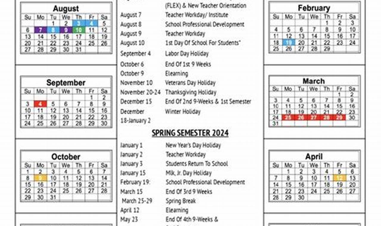 Hoover City Schools Calendar 2024 25