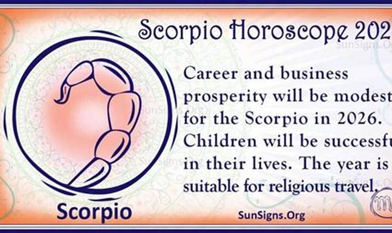 Horoscope 2024 Scorpion Car