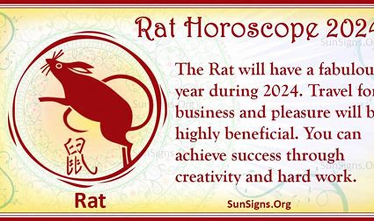 Horoscope Year Of The Rat 2024
