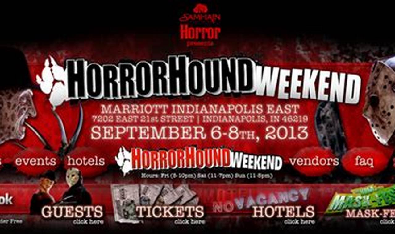 Horrorhound Indianapolis 2024 Tickets