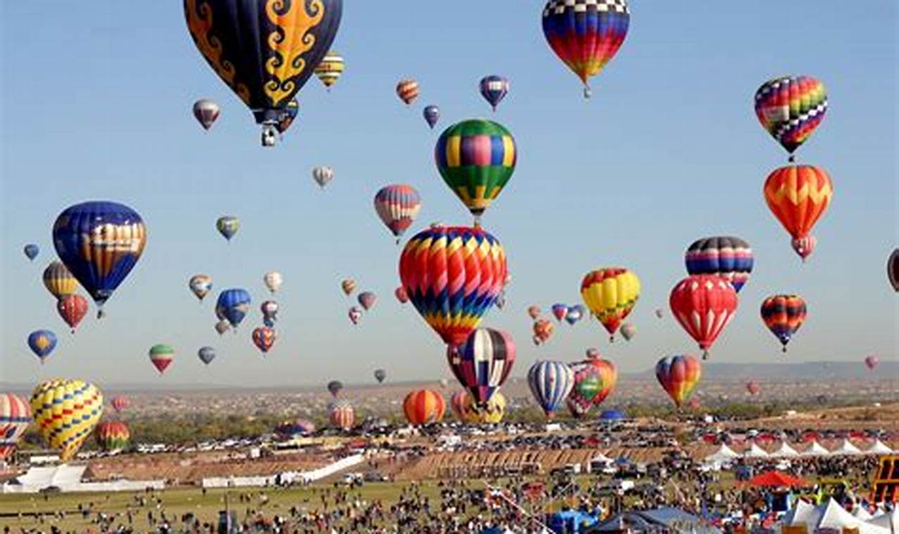 Hot Air Balloons New Mexico 2024