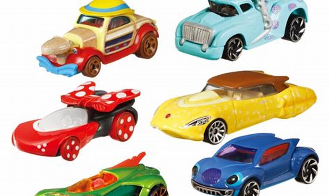 Hot Wheels Disney Character Cars 2024