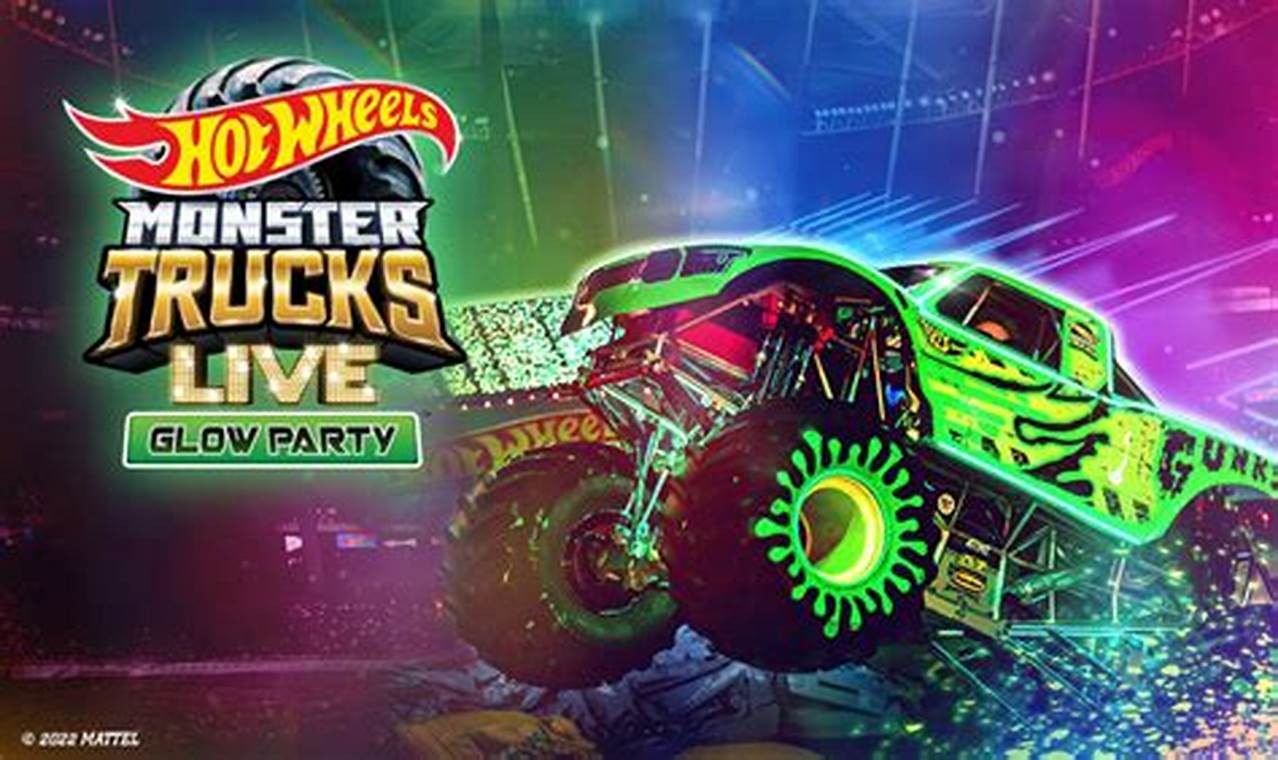 Hot Wheels Live Glow Party 2024