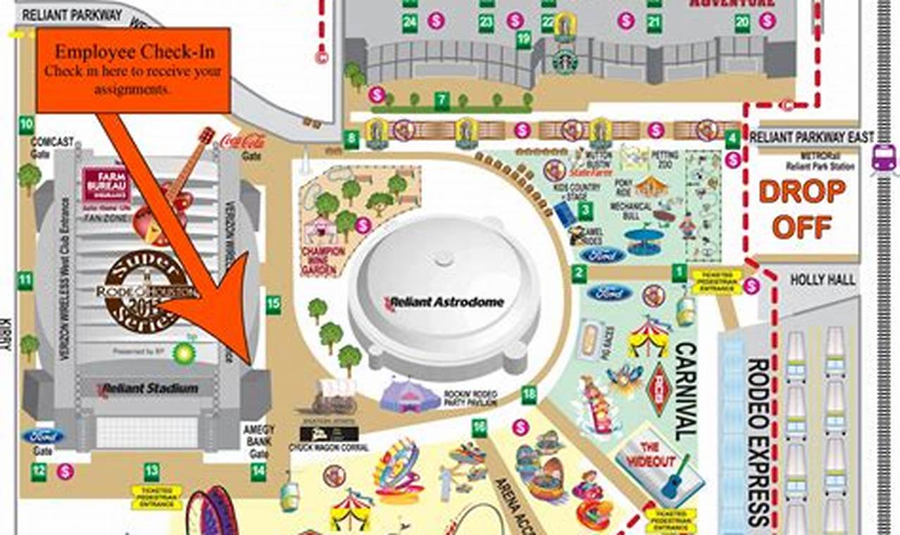 Houston Rodeo Cook Off 2024 Map