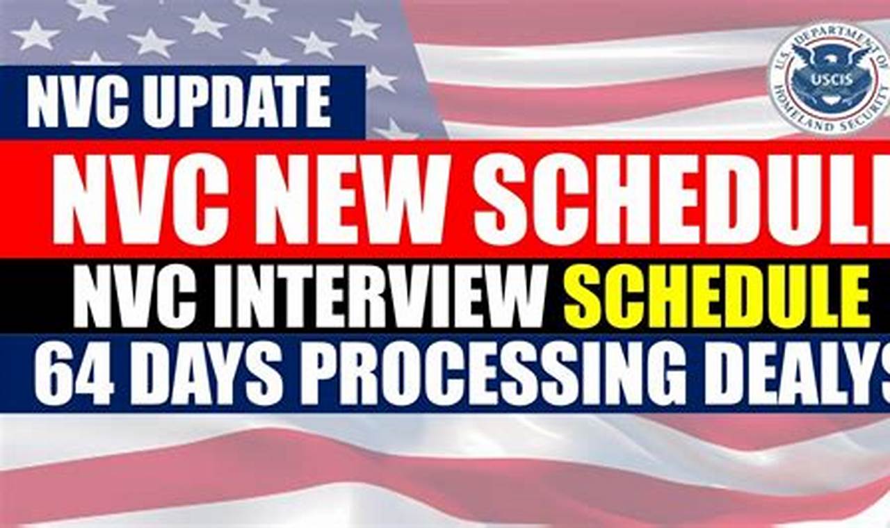 How Long Does It Take Nvc To Schedule Interview 2024