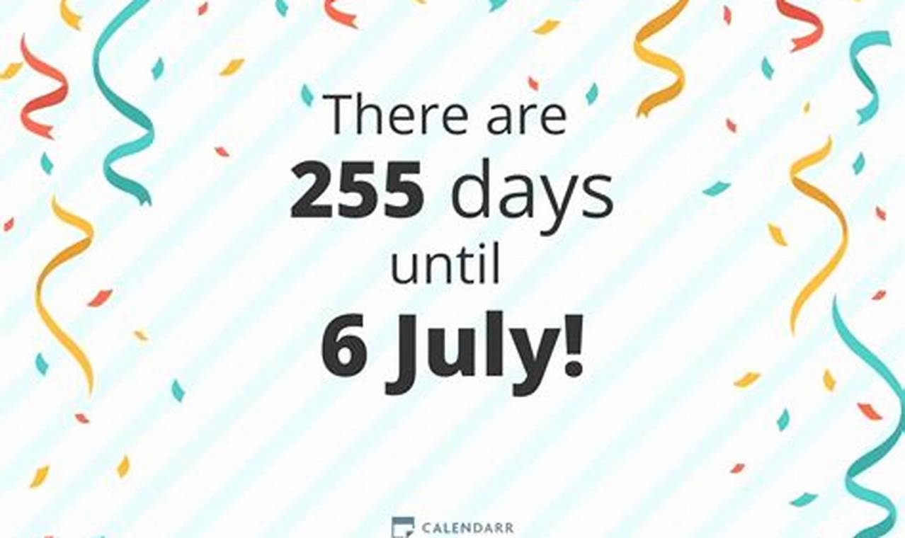 How Many Days Til July 31 2024