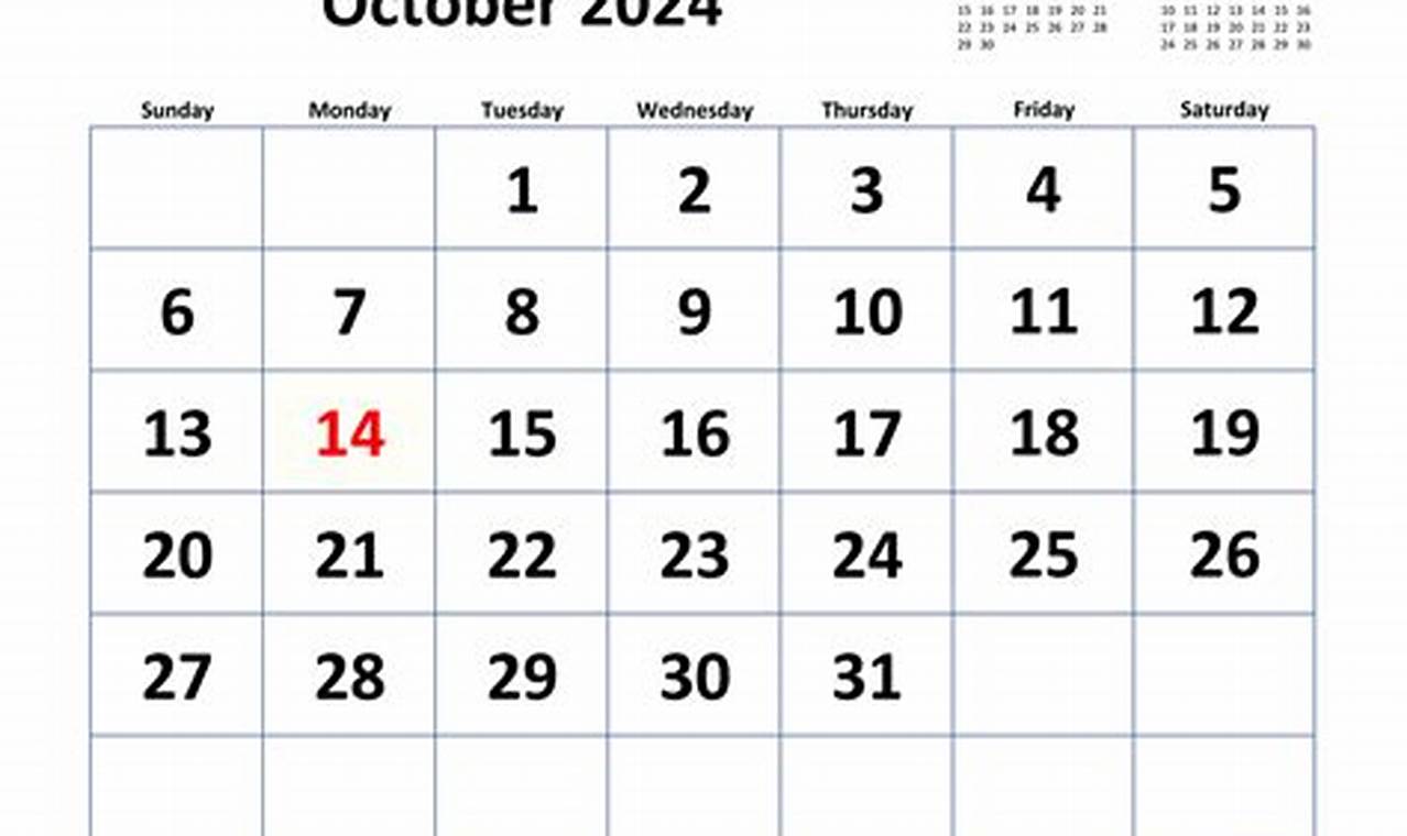 How Many Months Until October 18 2024