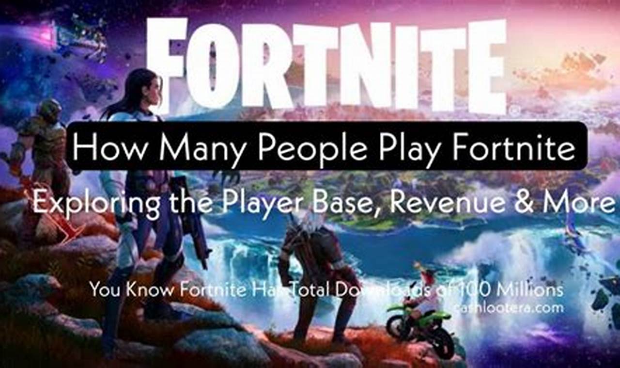 How Many People Play Fortnite 2024
