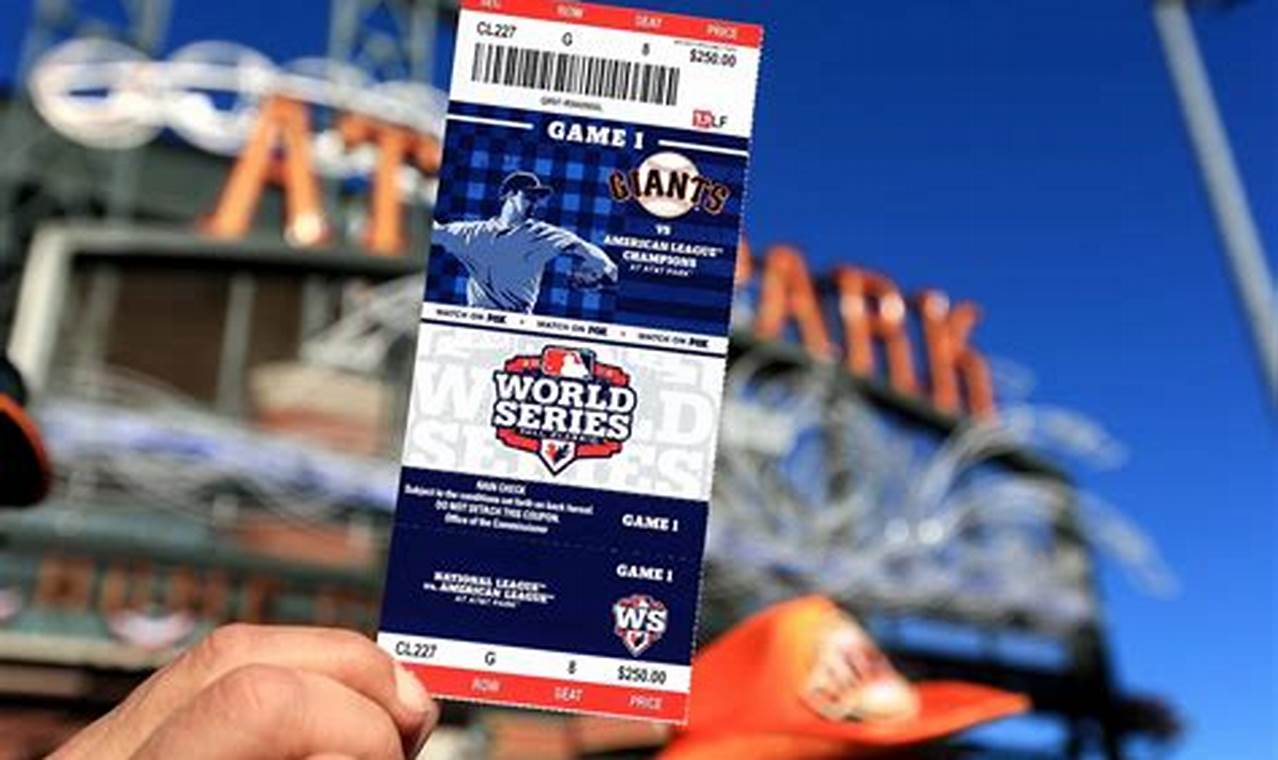 How Much Are World Series Tickets 2024