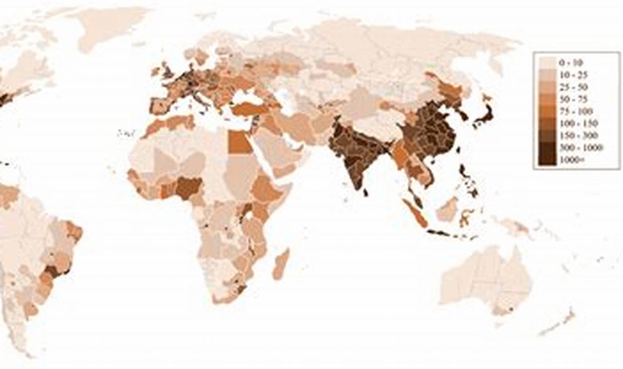 How Much People Live In The World 2024