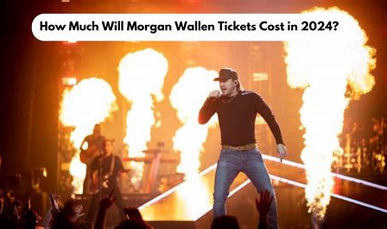 How Much Will Morgan Wallen Tickets Cost 2024