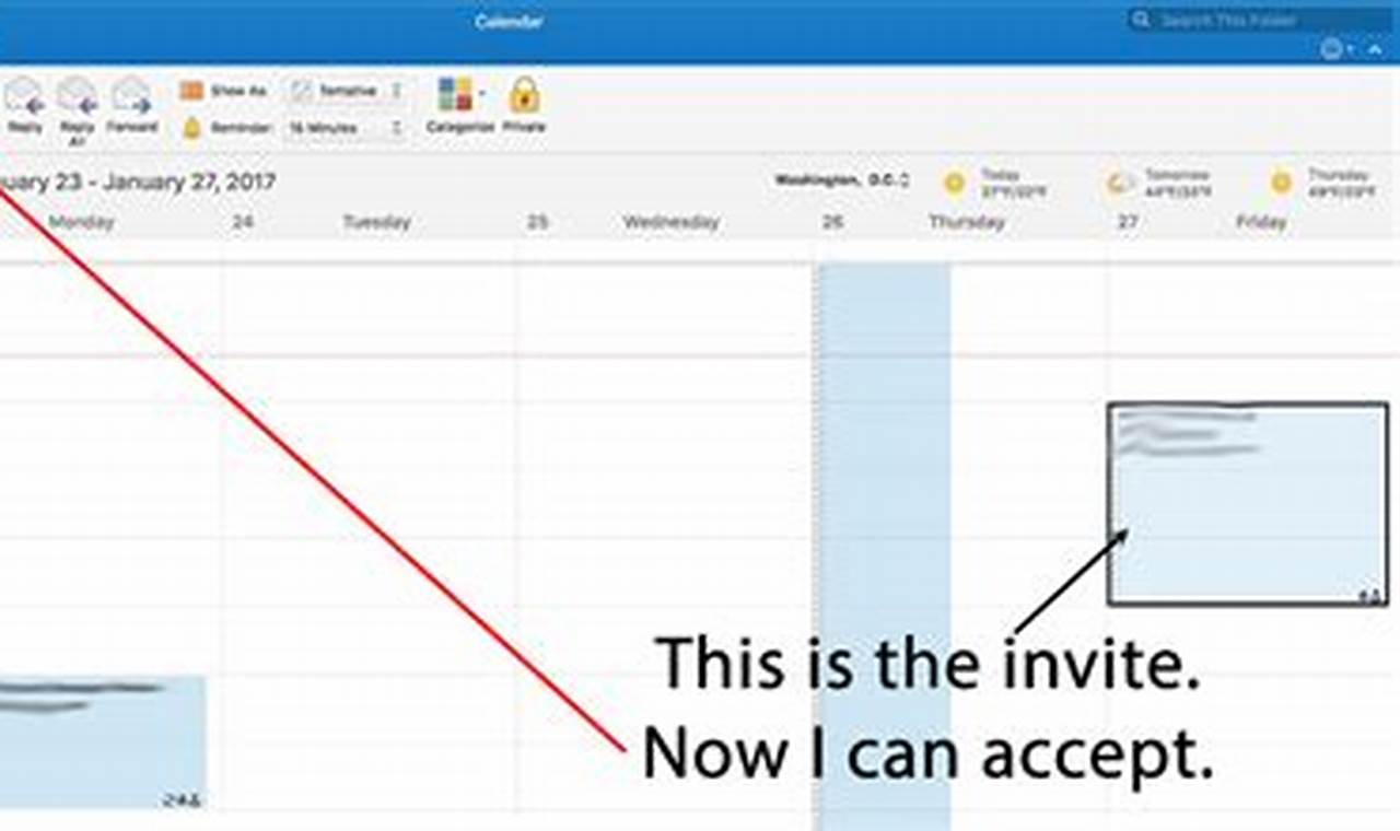 How To Accept A Calendar Invite In Outlook