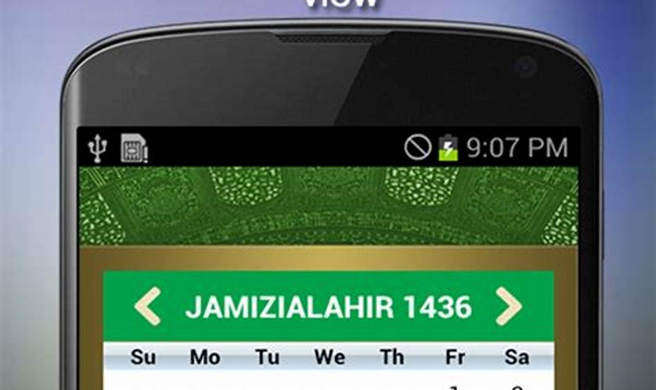 How To Add Hijri Calendar To Android Lock Screen
