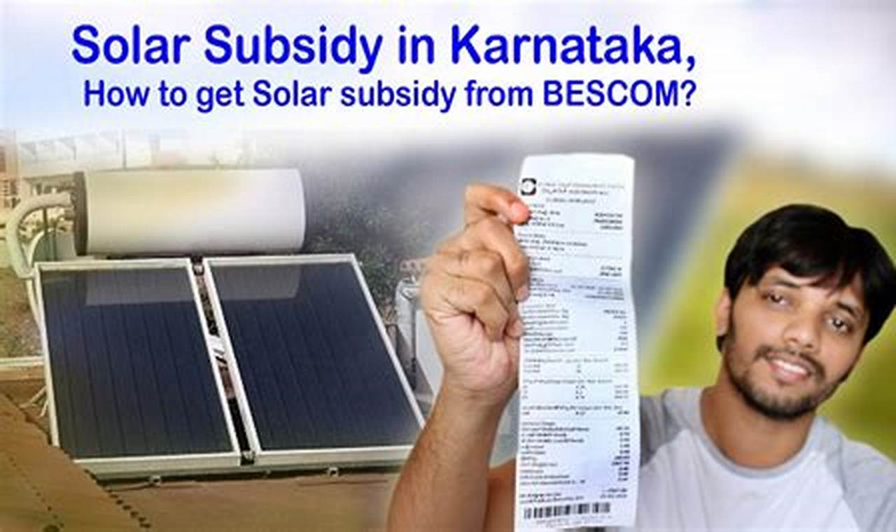 How To Avail Electricity Subsidy In Karnataka