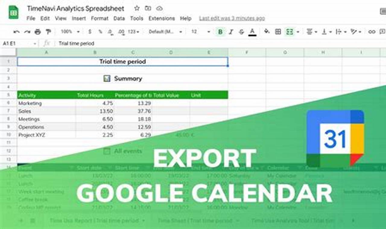 How To Backup Google Calendar Data