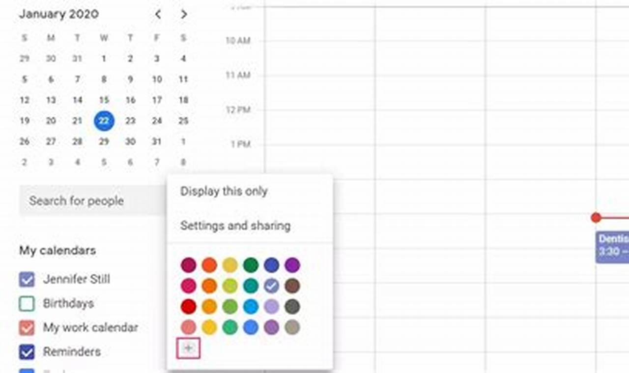 How To Change Colors Of Events In Google Calendar