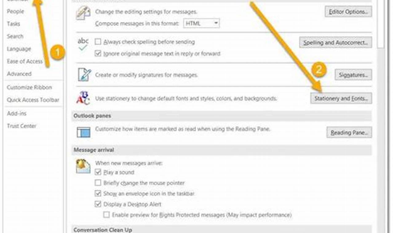 How To Change Font Size In Outlook Calendar