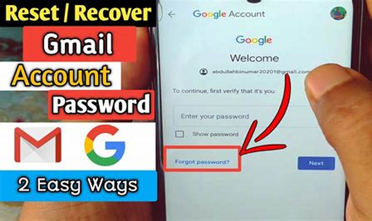 How To Change My Gmail Password 2024
